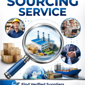 Supplier sourcing service helping businesses find verified manufacturers, bulk suppliers, and pricing insights for materials and products