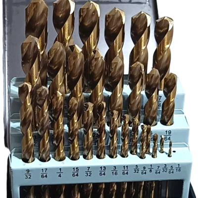 PWS Tools 29pc 5% Cobalt Drill Bit Set (1/16"-1/2“)
