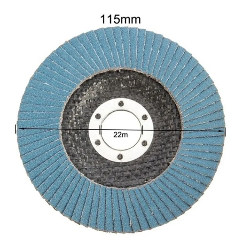 4.5 Inch Flap Discs for Metal Grinding & Weld Cleanup – 40/60/80/120 Grit - Image 5