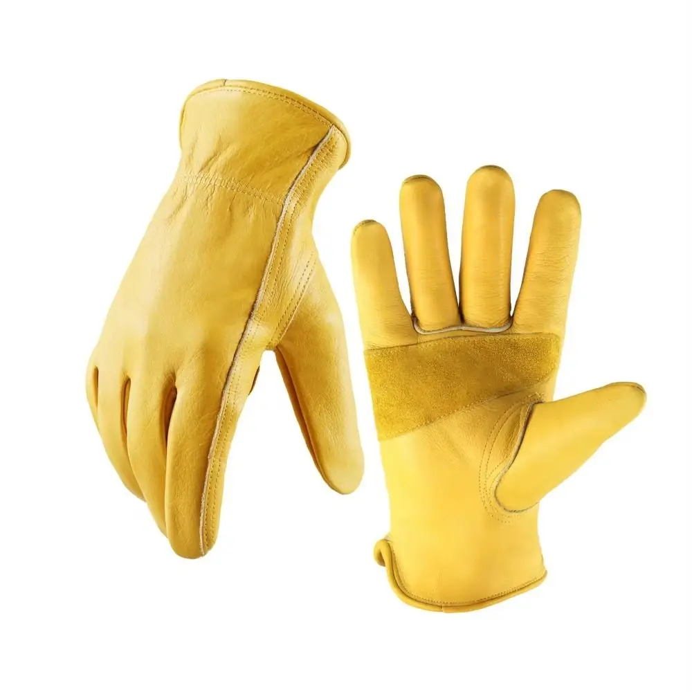 Leather Welding & Fabrication Work Gloves - Image 6