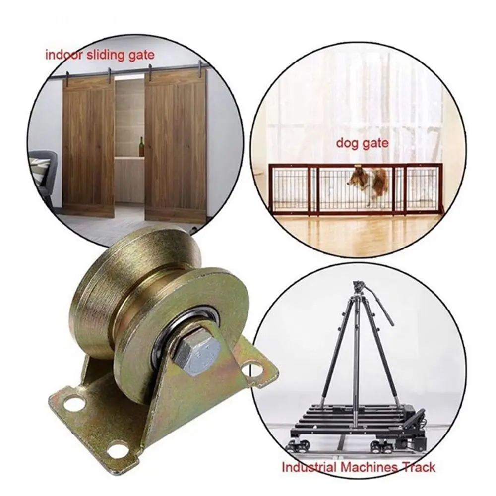 Heavy Duty Sliding Gate Track Roller with Bearing Wheel - Image 2