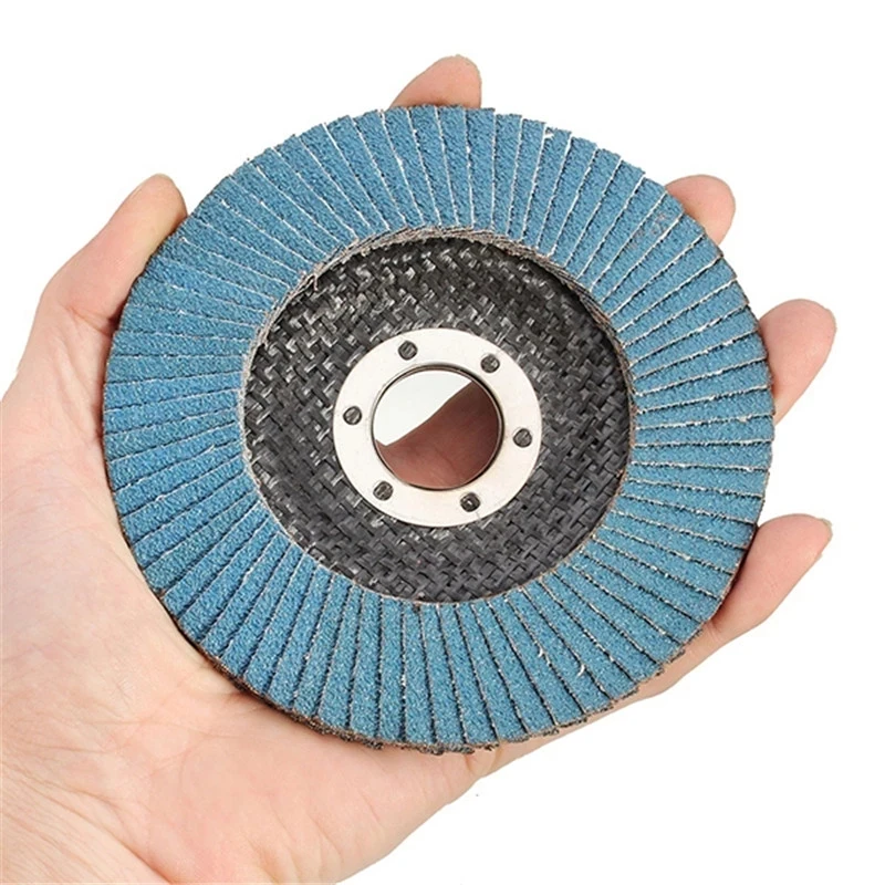 4.5 Inch Flap Discs for Metal Grinding & Weld Cleanup – 40/60/80/120 Grit - Image 2