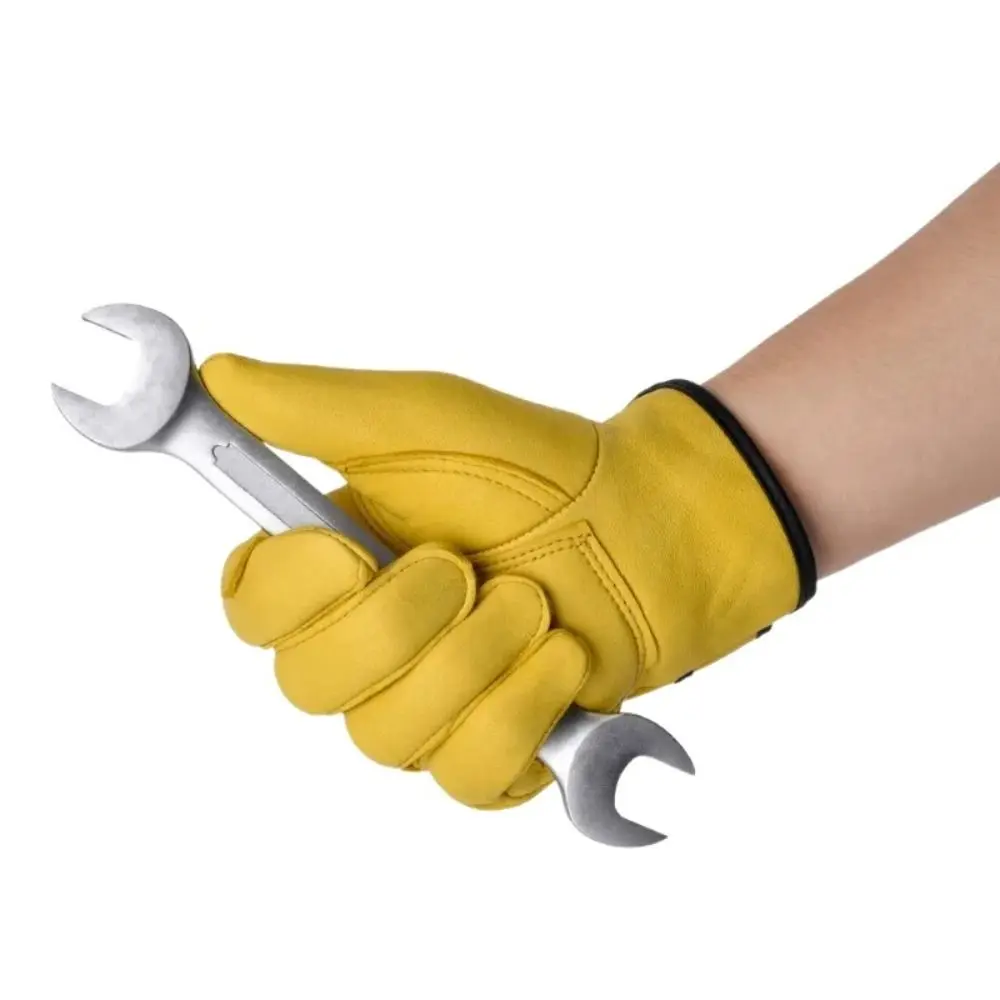 Leather Welding & Fabrication Work Gloves - Image 3