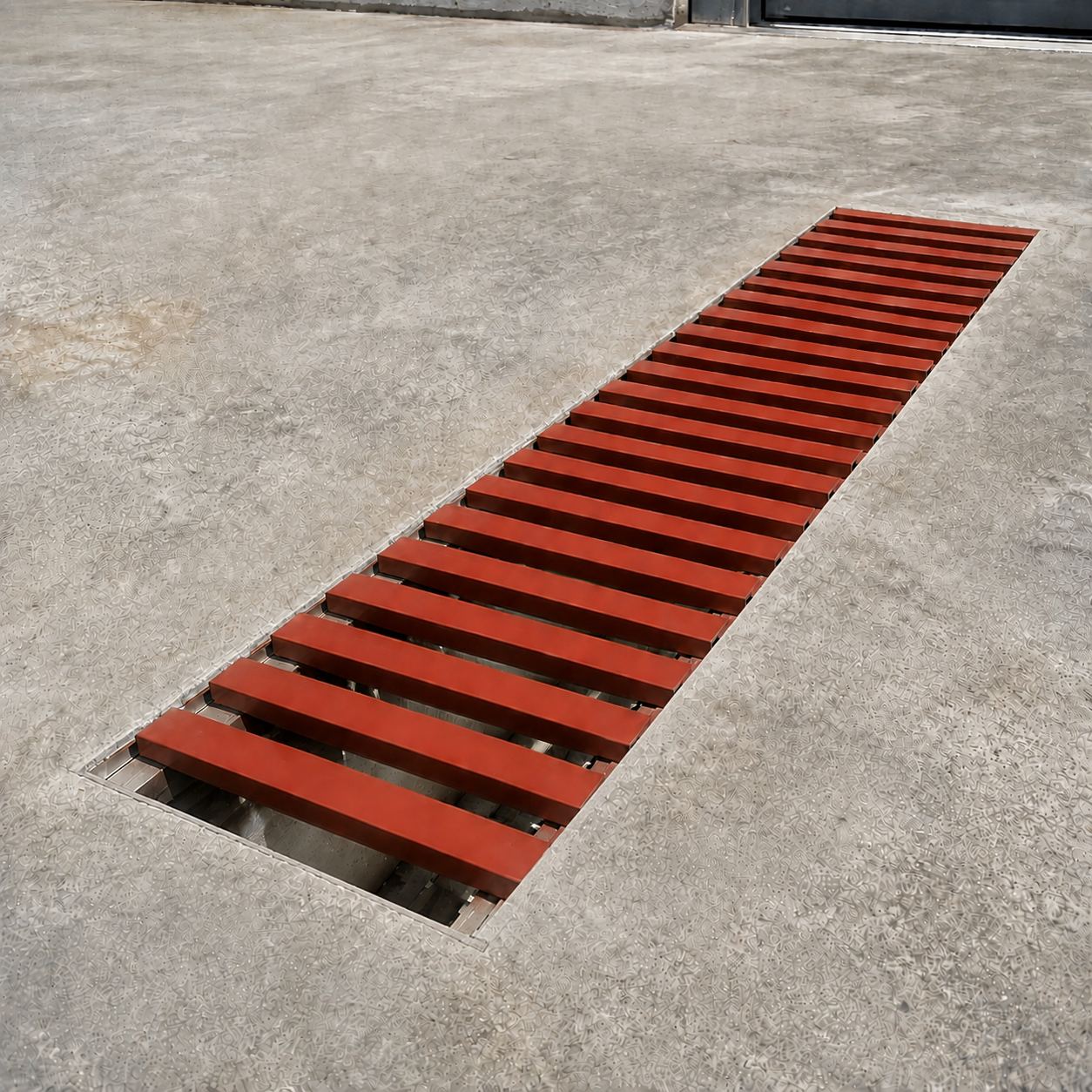 60" × 13" Heavy-Duty Steel Drain Cover (Forklift-Rated)