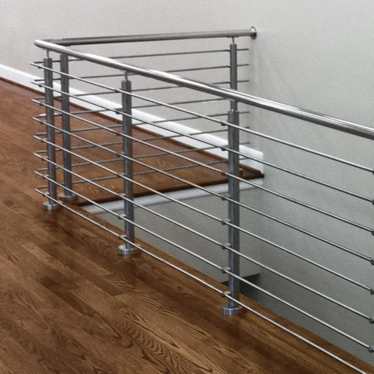 Supplied landing railing design reference